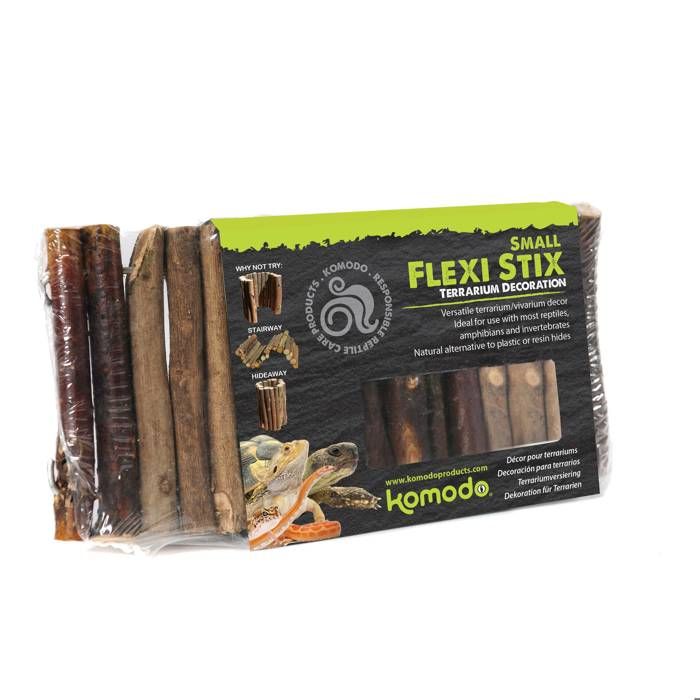 Accessoire de terrarium - KOMODO - Flexi Stix L - 100% naturel - Entièrement pliable - Modulable