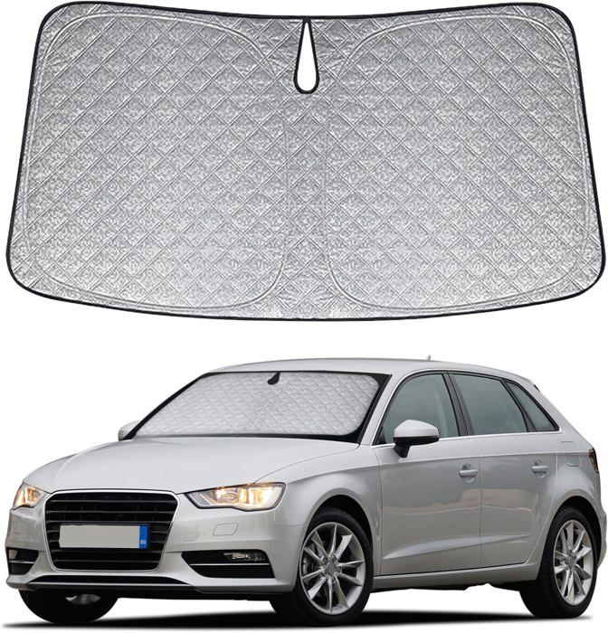 MEIYANFA Pare Soleil Voiture Pare Brise Avant Pare Soleil Pliable Amélioré Pare Brise Protection UV pour BMW X3 (G01 AB Bj.2017), Pare Brise Avant Pliable Intérieur,Length 145cm Width 80cm MEIYANFA Pare Soleil Voiture Pare Brise Avant Pare Soleil Pliable Amélioré Pare Brise Protection UV pour BMW X3 (G01 AB Bj.2017), Pare Brise Avant Pliable Intérieur,Length 145cm Width 80cm