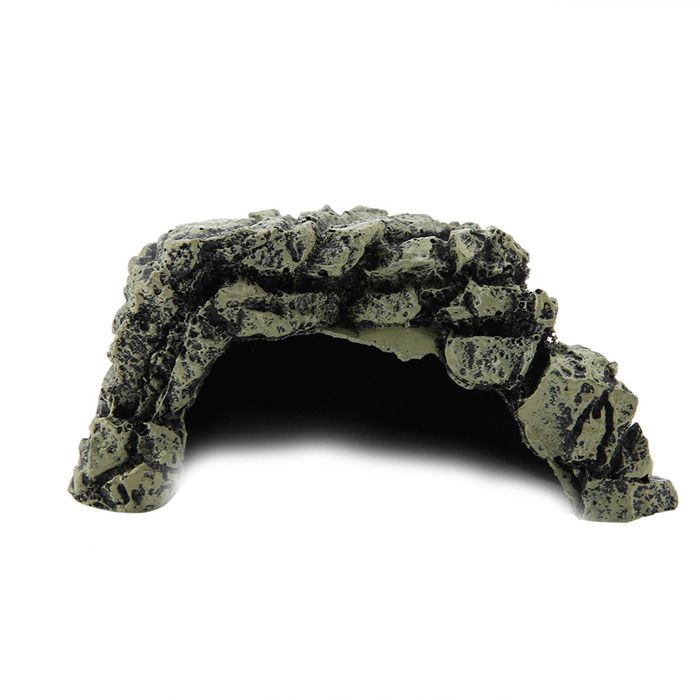 Meilleurs prix pour SALALIS Grotte cachée de tortues Poisson Hiding Cave Aquarium Tortue Reptile Pèlerin Peau Habitat Grotte de tortue moyenne DB-025B