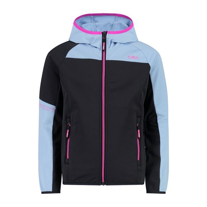 Veste à capuche fille CMP - antracite