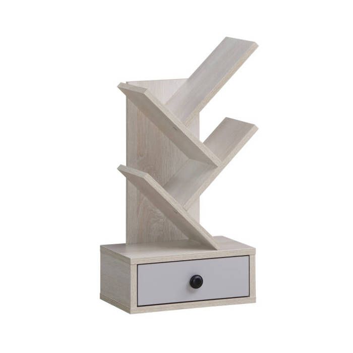 Bibliothèque en forme darbre 30 x 17 5 x 60 cm avec 5 étagères décorative et Bibliothèque en forme darbre 30 x 17 5 x 60 cm avec 5 étagères décorative et