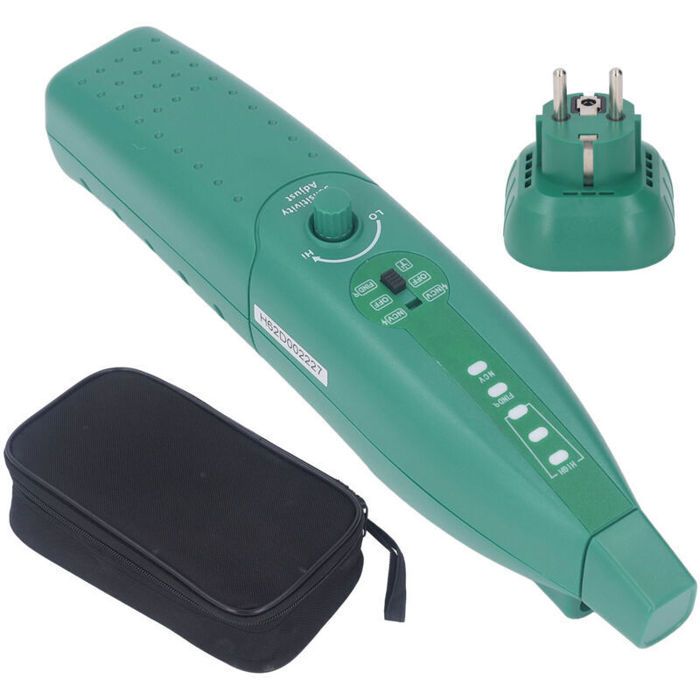 Détecteur de disjoncteur et testeur de prise - ZOR® - Kit de testeur - Prise UE - 110-250 V - MS5902A