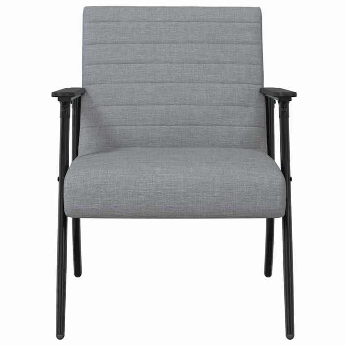 TOP 2026 Chaise Relax - 1 place Fauteuil - Gris clair 59x75x78 cm tissu FF5088
