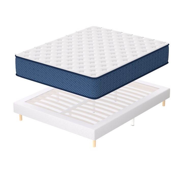 Matelas et Sommier Tapissier 160x200 Mémoire de forme Matelas 160x200x30 - Sommier 160x200