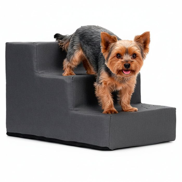 Meilleurs prix pour Escalier pour chiens et chats - SPRINGOS - 3 Marches PA03 - Antidérapant - Mousse haute densité 30D - Charge 25 kg