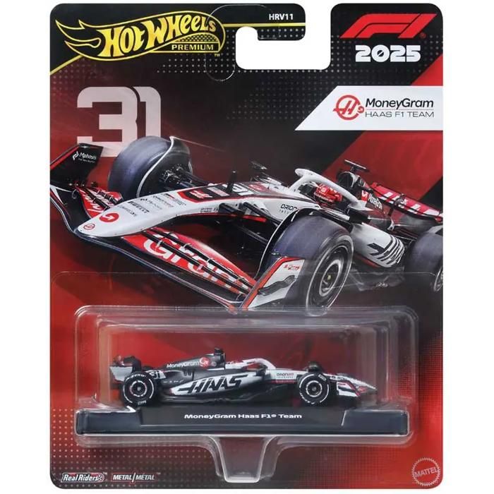 Hot Wheels voiture de course Premium Formula 1 MoneyGram Haas F1 Team Esteban