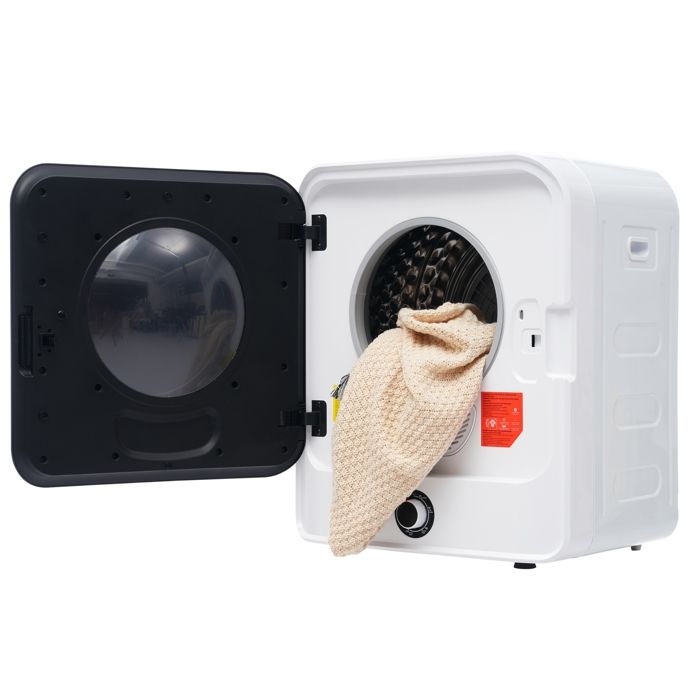 Sèche-linge Compact 4.5kg Évacuation 830W Sèche-linge Portable avec 5 Programmes Multi filtration Anti surchauffe