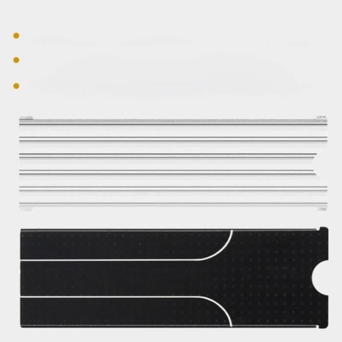 DolDer M.2 Dissipateur Thermique Pour SSD M.2 2280, 24 X 73 X