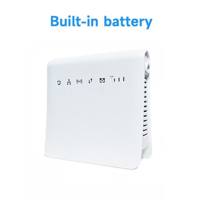 Routeur 4G LTE CAT4 Industriel Iegefirm H927 150Mbps - Carte SIM, Antenne Externe, WiFi Jusqu'à 16 Utilisateurs (Version EU)