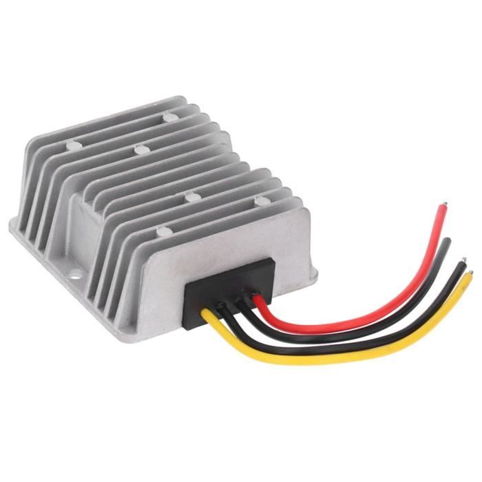Convertisseur DC/DC 12V à 48V 2A - Booster De Tension - Boîtier Alliage Aluminium IP67 - Pour Solaire, Véhicules, Affichage