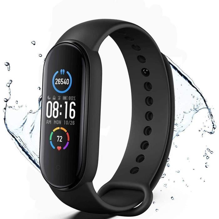 Montre Connectée Homme Femme Smartwatch Montre Sport Smartwatch avec Moniteur