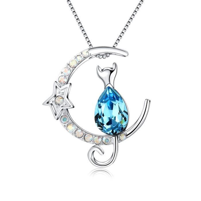 Collier Lune Chat Achat Vente Pas Cher Collier Lune Chat Achat Vente Pas Cher