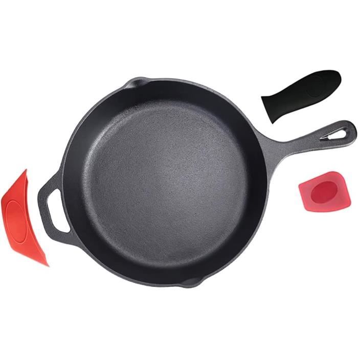Artesa Petite Poêle À Frire, En Fonte, Antiadhésive, Avec Planche De