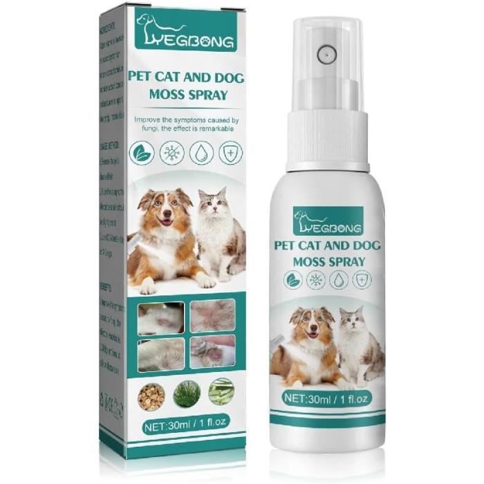 Récupération Et Soulagement des Démangeaisons Teigne pour Chien Chat Soulagement Chat Dermatite Eczéma Teigne Les Allergies Dermite