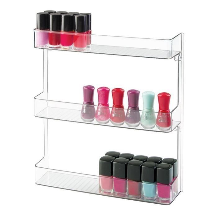 Etagere Murale Pour Vernis A Ongle Systeme De Rangement De