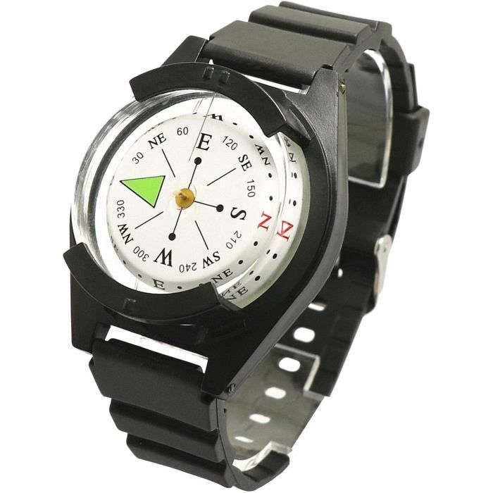 Boussole De Montre MAGT étanche Et Lumineuse – Cadran Réglable Pour Camping Et Outdoor