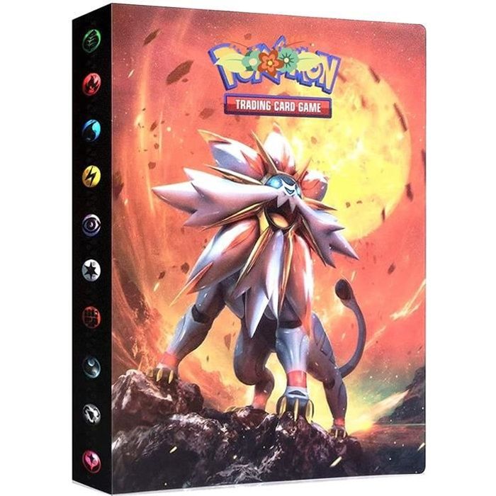 Album compatible avec Cartes Pokemon Titulaire de carte à collectionner 24 pages contient 432 cartes DKC-11 Classeur Compatible Avec Cartes Pokemon Porte Compatible Avec Cartes Pokemon 