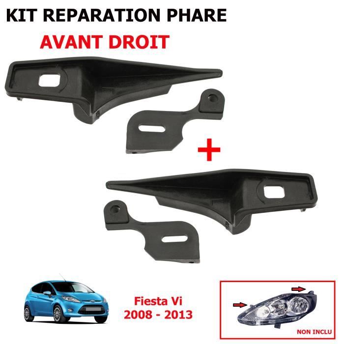 Kit De Réparation Support Phare Gauche Pour Peugeot 3008 II Et 5008 II - NONSTOP 3 Ans Garantie