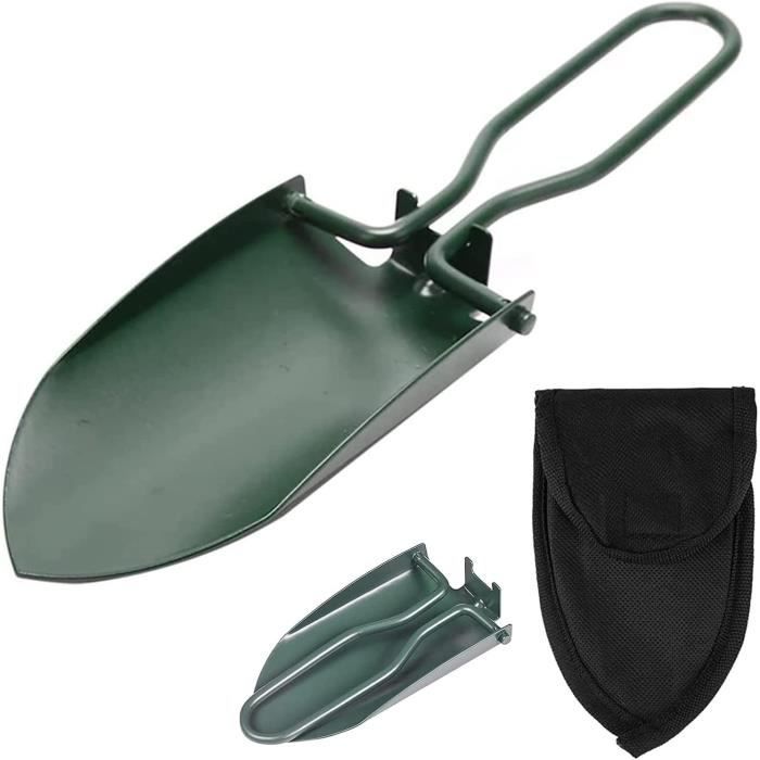 Pelle à Main Tactique Pliante - 2022 Nouvelle truelle de Camping Portable de Survie Polyvalente
