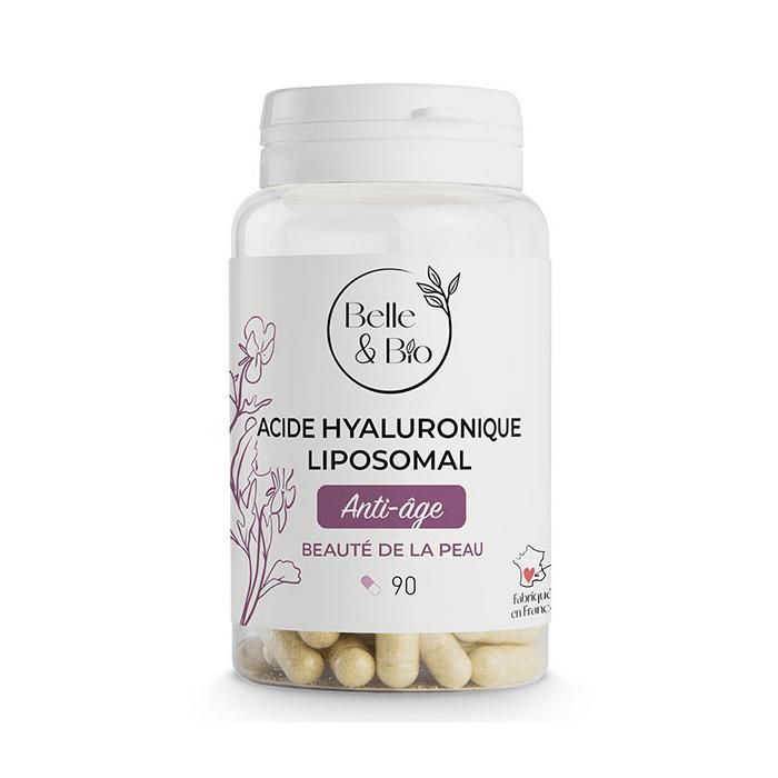 Capsules D'acide Hyaluronique 250mg Xemenry - Anti-âge, Hydratation Peau/cheveux/ongles, 30/60/120 Gélules