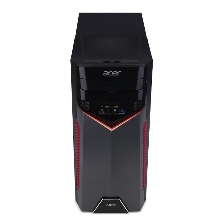 Achat Ordinateur de bureau Acer DG.B88EF.009 Unité Centrale Noir (Intel Core i7, 8 Go de RAM, 1 to, Nvidia GTX 1060, Windows 10) pas cher