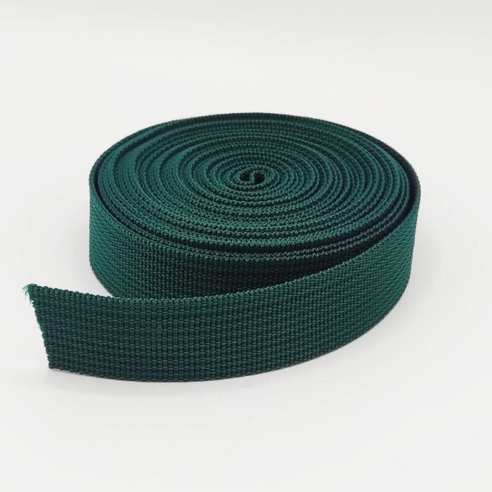 Sangle nylon polyester chevrons herringbone 25mm pour sacs à dos bagages  sacs à main couture accessoires kaki vert - Un grand marché