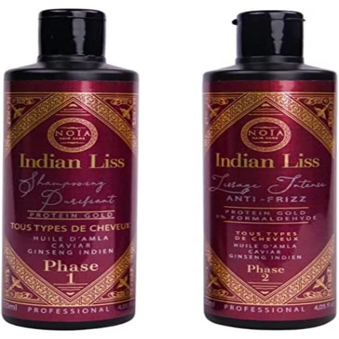 Soin Et Masque Pour Le Cheveu - Noia Hair Indian Liss Amla Caviar & Ginseng Indien Protein Gold 2