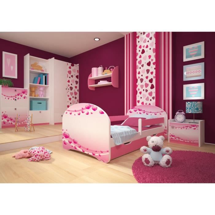 Lit Bébé En Bois Avec Matelas- Berceau Cypi - L 124 Cm X P 65 Cm X H 87