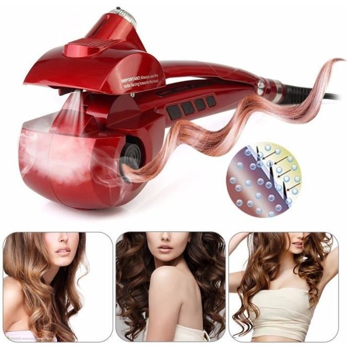 Fer à boucler steamtech Curl Machine﻿ - Perfect vapeur Curl Secret ...