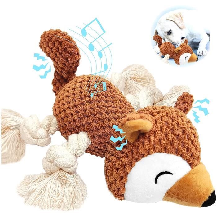 Jouet pour chien, peluche, jouet couinant pour chien, jouet interactif pour  chien avec