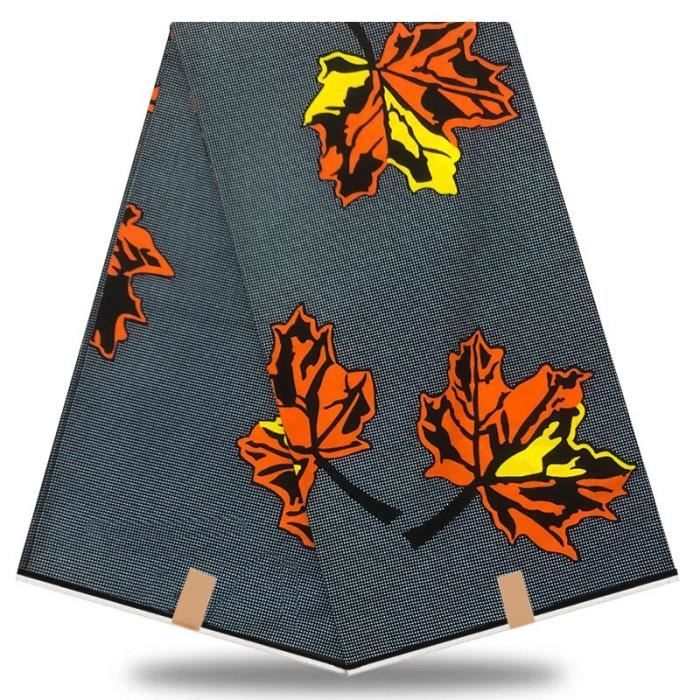 Tissu Coton Africain Imprimé Cire Authentique (Ankara) - Prix Au Mètre - Pour Artisanat & Vêtements