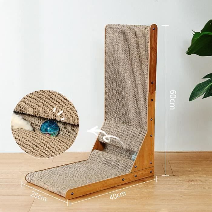Griffoir Pour Chat Ovale En Sisal - 41x31x10 Cm - Forme De Bol Avec Base Antidérapante - 3