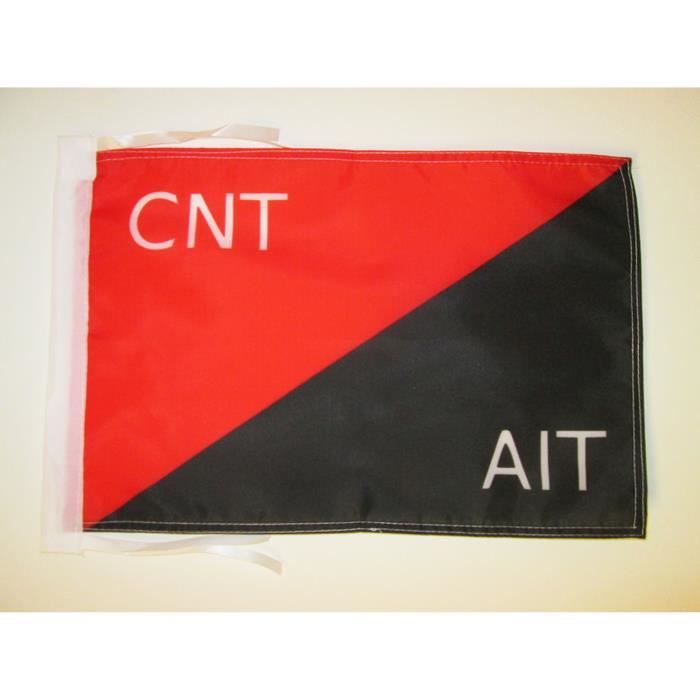 AZ FLAG Drapeau Milices Confédérales De La CNT-FAI D