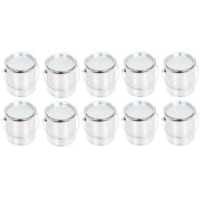 BenBow Boîte de conserve vide avec couvercle à pression 100x2,7L