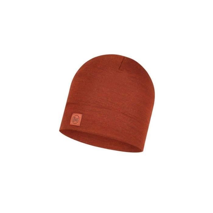 Buff Solid Merinos Heavyweight Bonnet - Laine Mérinos 100% Naturelle - Chaleur Extrême Hiver Mixte Adulte