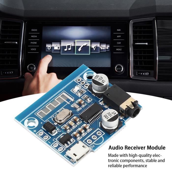 Carte Amplificatrice Audio ZK-R502E 50W - Module Avec USB, 10 Effets, Pour Haut-parleurs 10-50W - 9