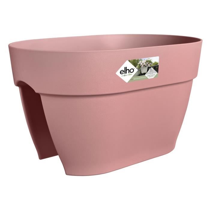 ELHO - Pot de fleurs - Vibia Campana Flower Bridge 40 - Rose Poussière - Balcon extérieur - L 26 x W