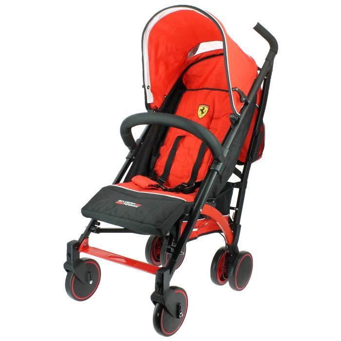 poussette canne ferrari pas cher