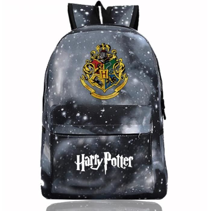 Sac à Dos Harry Potter pour, Cartable Scolaire, Sac Bureau ou École, Idée  Cadeau Fille noir - Cdiscount Bagagerie - Maroquinerie