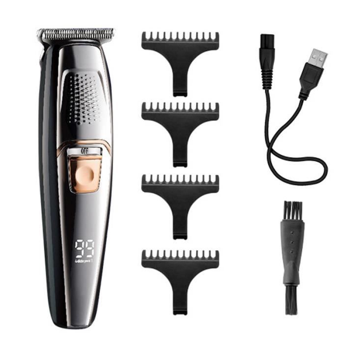 Tondeuse sans fil KEMEI KM8602 4 peignes de guide Temps de