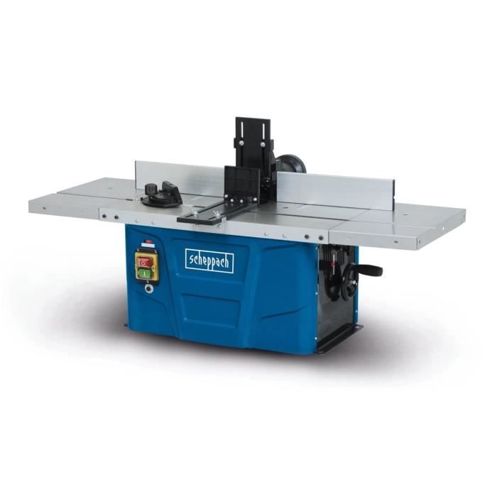 Défonceuse sur table - SCHEPPACH - HF50 - 1500W - Vitesse variable 8000-24000 min-1 - Guide dangle inclus