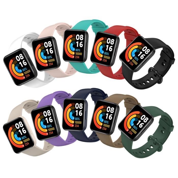 3 Bracelets De Remplacement En Nylon élastique Pour Huawei Band 10/9/8 - Réglables, Confortables, Installation Facile
