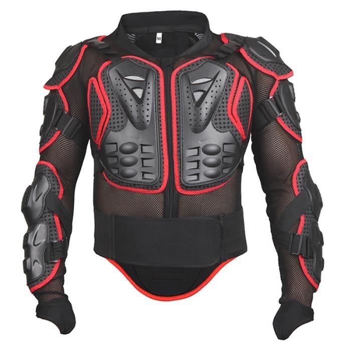 Protection Dorsale Moto Amovible - Norme EN 1621-2 Niveau 1 - Respirante Et Légère - Taille Unique