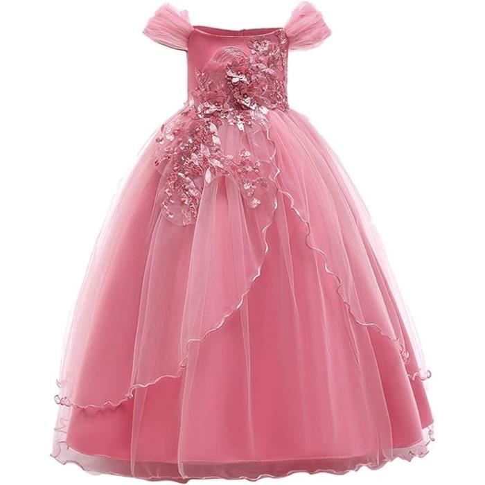 Robe De Fille Taille 6 Ivoire Et Rose Fleurie - Pour Pâques, Pageant, Communion - Neuf Avec étiquettes