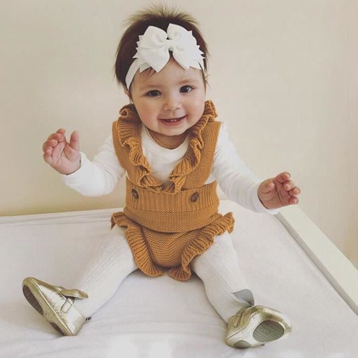 Infantile Nouveau Ne Bebe Fille Hiver Volants Crochet Chaud Pull En Tricot Barboteuse Body Jaune Cdiscount Pret A Porter Infantile Nouveau Ne Bebe Fille Hiver Volants Crochet Chaud Pull En Tricot Barboteuse Body Jaune Cdiscount Pret A Porter