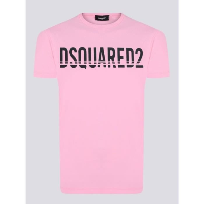 T-shirt à imprimé Icon Coton DSquared² pour homme en coloris Rose Homme T-shirts T-shirts DSquared² 
