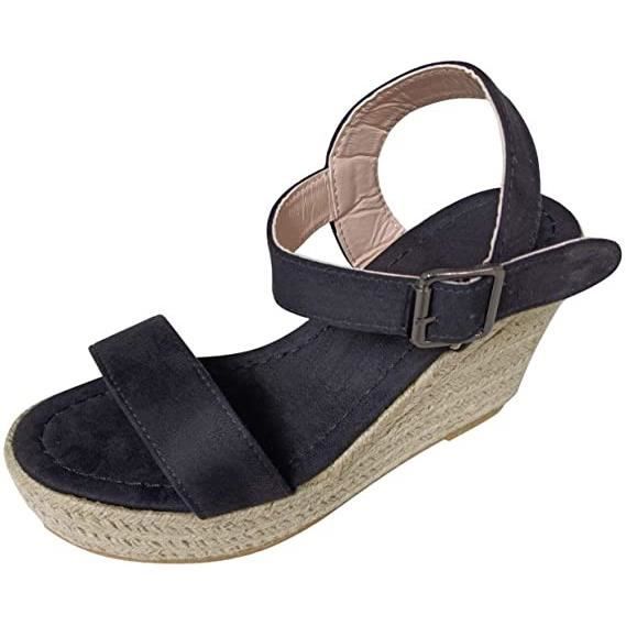chaussure compensée corde