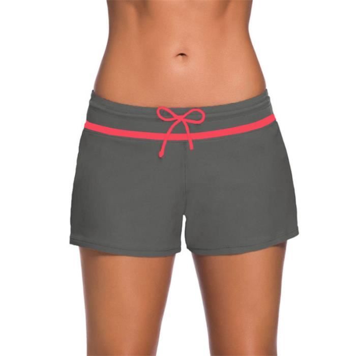  SHORT Femme - Short simple de mode sexy style 2 - gris GJ™ Gris ...