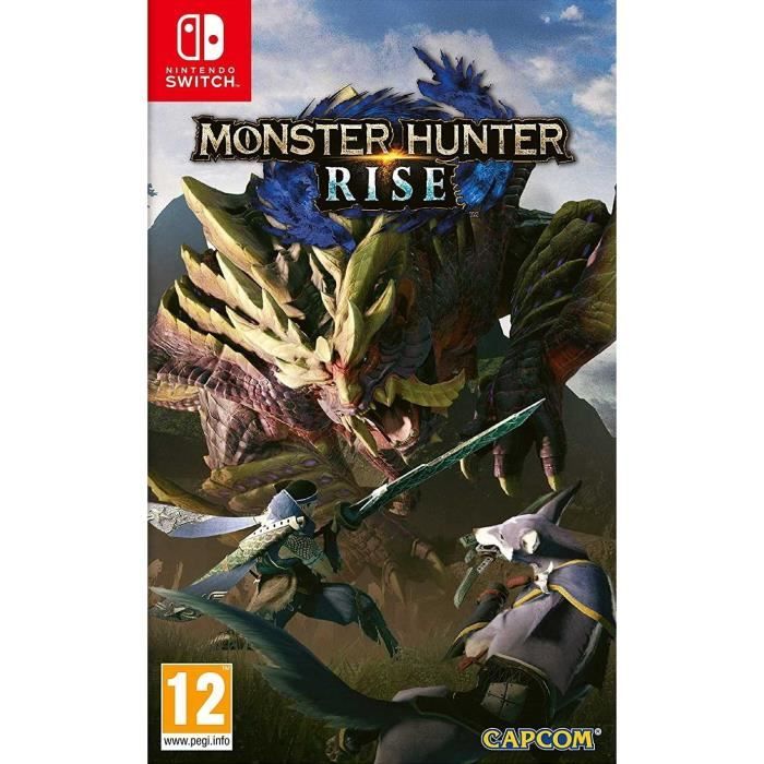 Nintendo Monster Hunter Rise - Jeu Nintendo Switch - Basique - 2-4 joueurs - Capcom