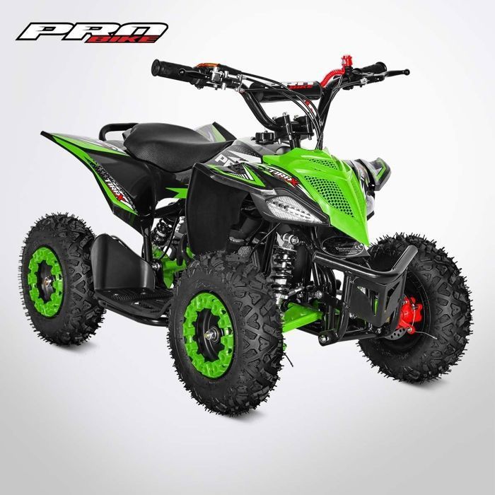 Pocket quad PROBIKE TIRAX 49 Mini 50cc Vert Cdiscount Auto